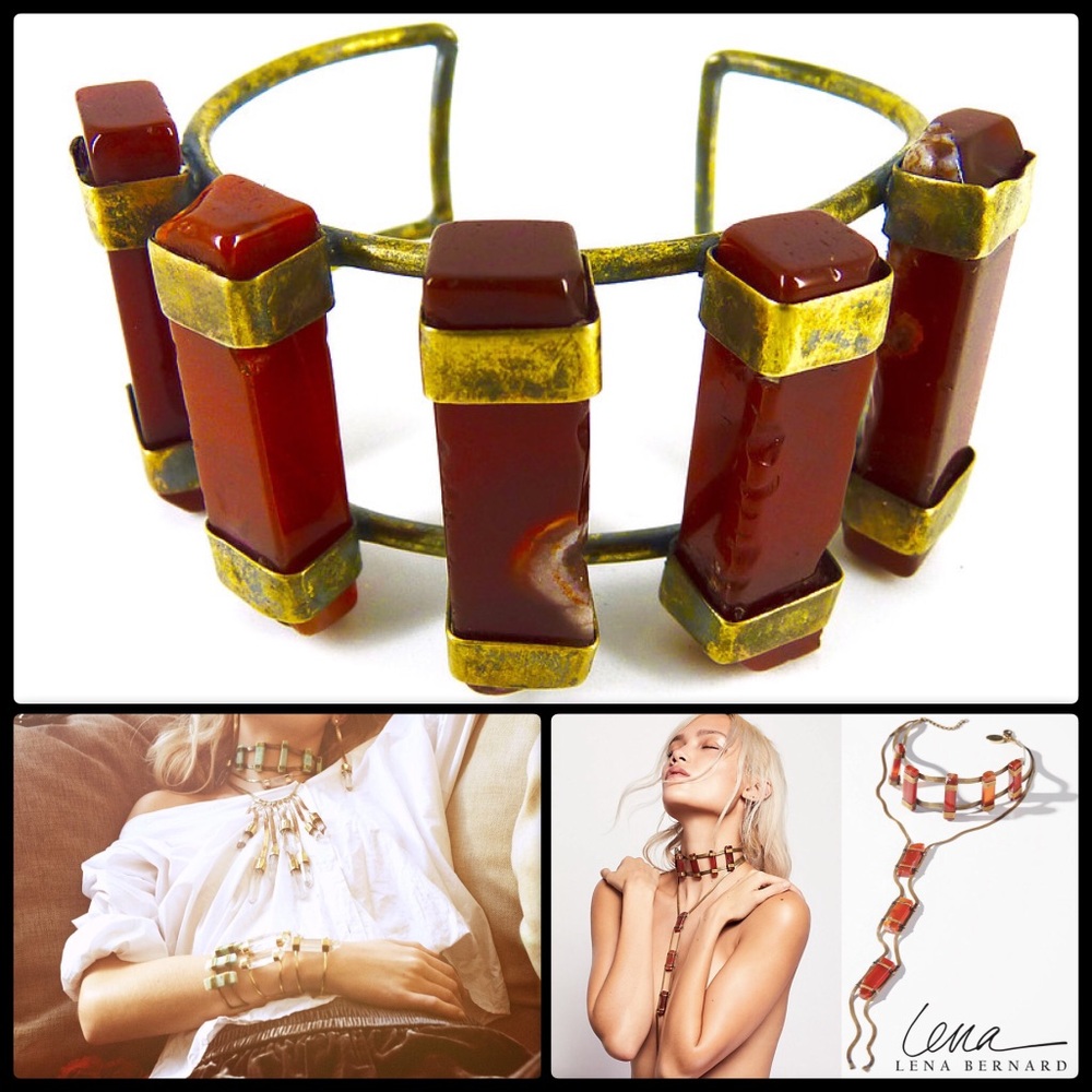 ANTHRO X LENA BERNARD 🍅 Venetia Cuff NWT